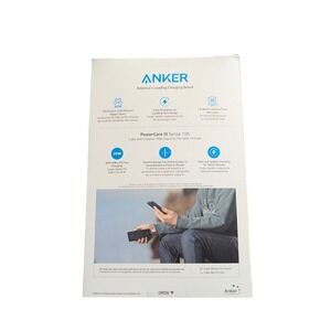 Nn1U Anker 10000 mAh Power Bank Dual USB, USB-C -‎ A1248H11-1